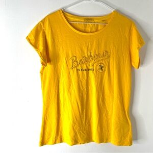 Barbour Yellow Burnham Tee